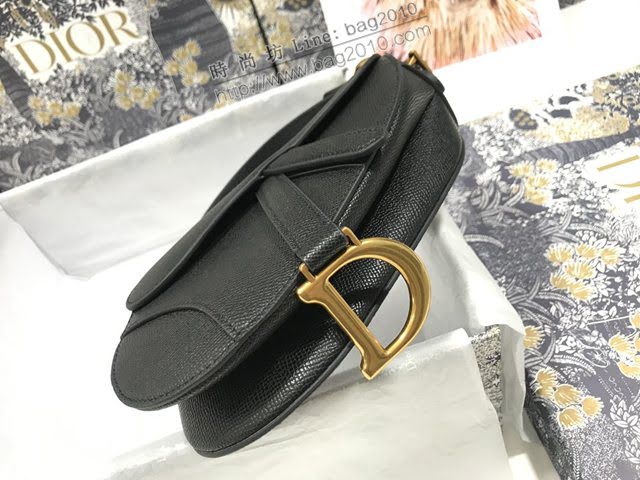 Dior女包 迪奧小號掌紋馬鞍包 Dior手提肩背包  dfk1793